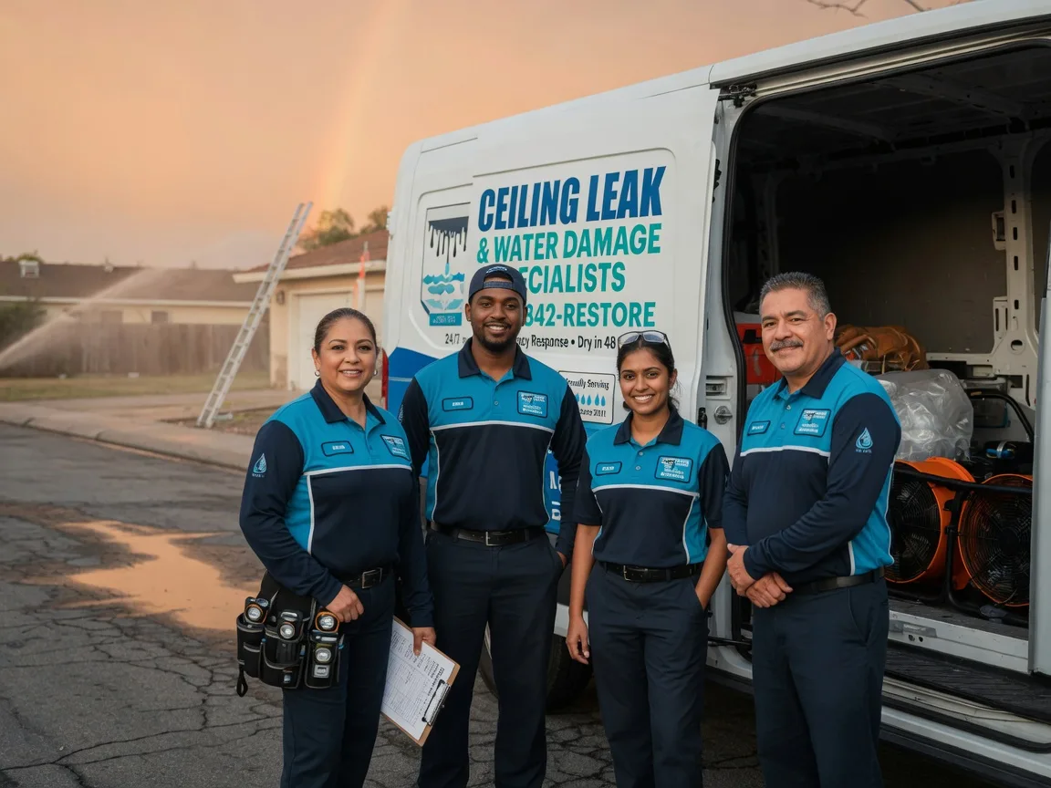 Ceiling Leak Cleanup company in Hardesty, OK